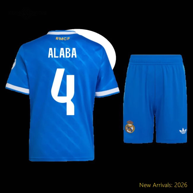 2025-2026 Football Team Mini Comfortable Alaba Jersey Climacool