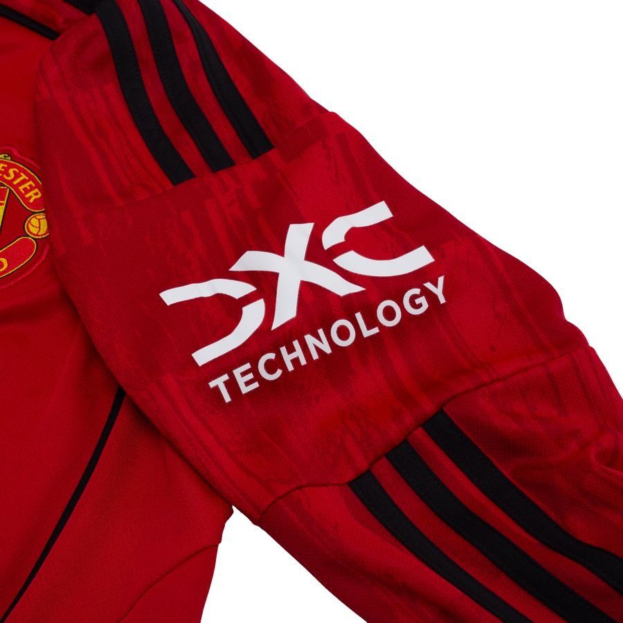 Manchester United Home Shirt 2025/26 Kids Long Sleeves