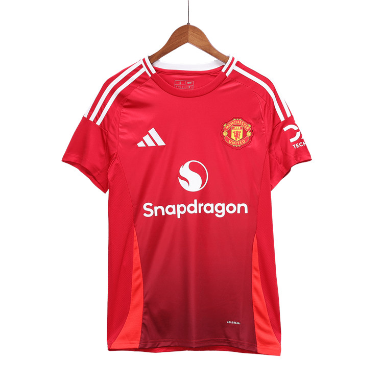 Comfort Fit Man Utd Manchester United 2425 Home Shirt 17 GARNACHO