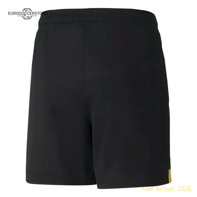 2022-2023 Borussia Dortmund Home Shorts (Black) - Kids