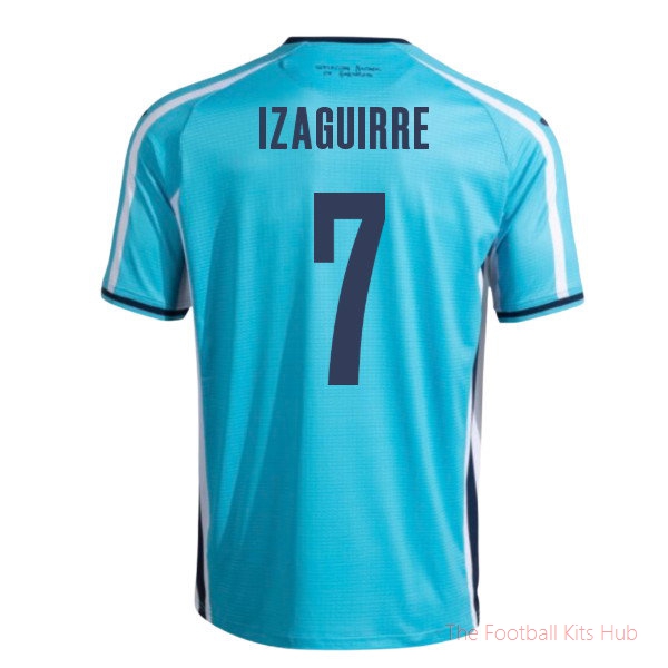 Fan Edition Honduras 2026-2027 Away Shirt (Izaguirre 7)