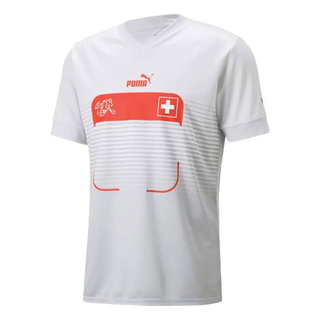 Genuine Copy Switzerland Away Fan Shirt for Adults