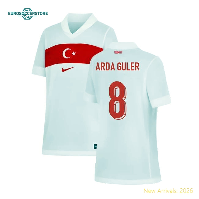 Turkey Children 2024 Home Jersey Shirt Football Fan For Football Fans