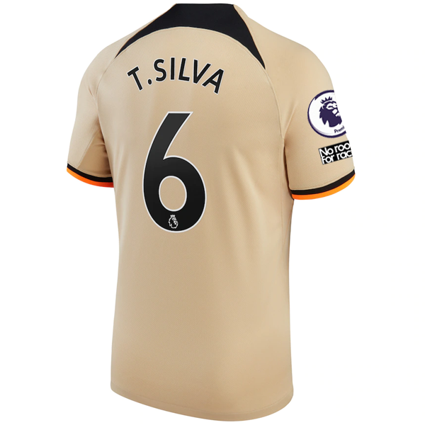 Chelsea Thiago Silva 2022-2023 UCL Third Jersey – Authentic Shirt