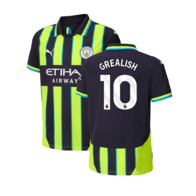 Authentic Licensed Man City Grealish 10 2024 2024-2025 Man City Awa...
