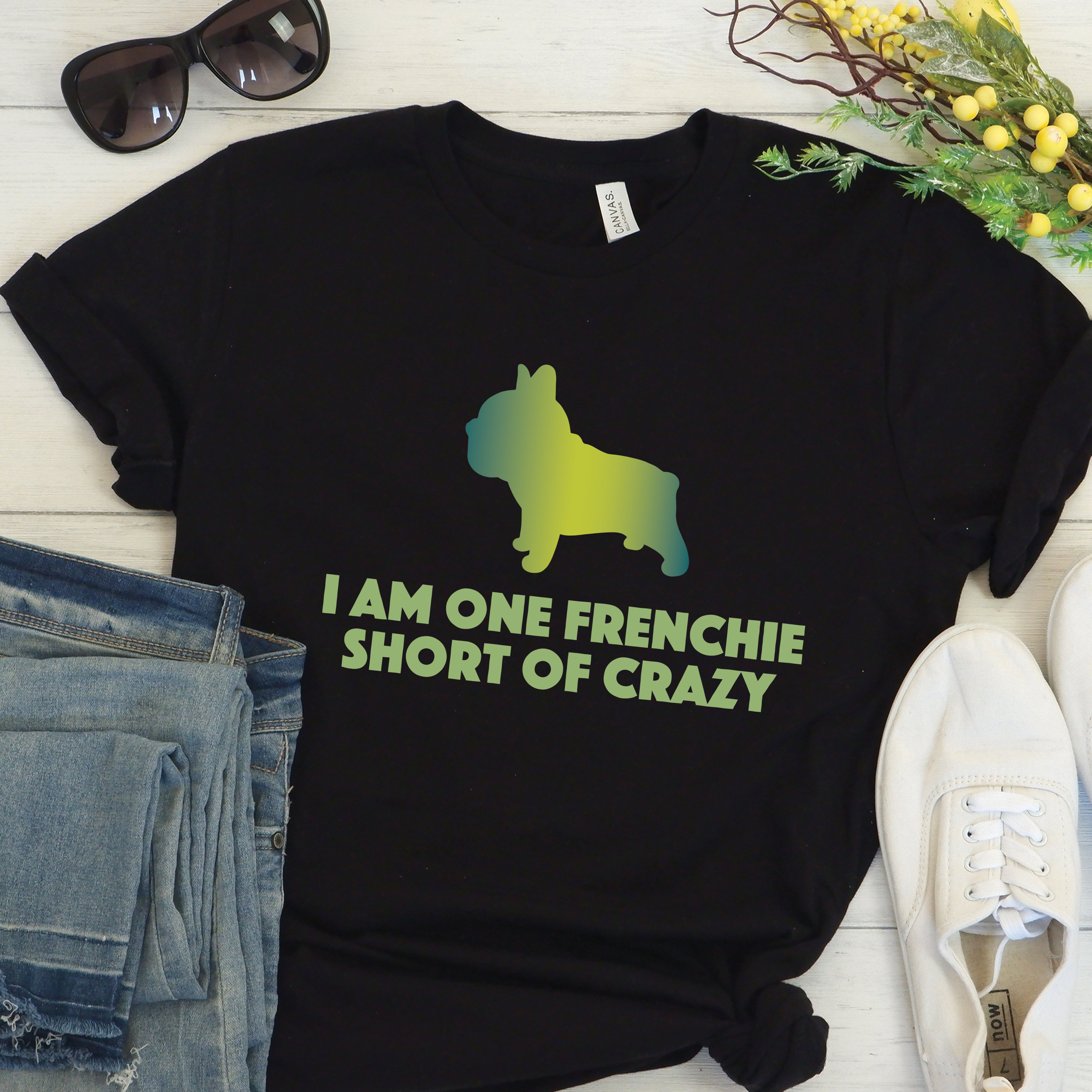 French Bulldog Charming French Bulldog Unisex T Shirt Durable Dog Item