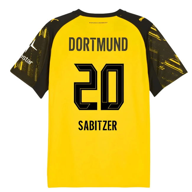 Borussia Dortmund Home Supporter Kit (Adults) (2)
