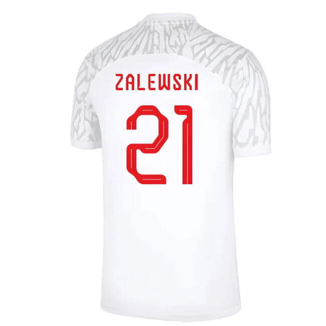 Low Value 2022-2023 Poland Home Shirt (Zalewski 21) Fashionable
