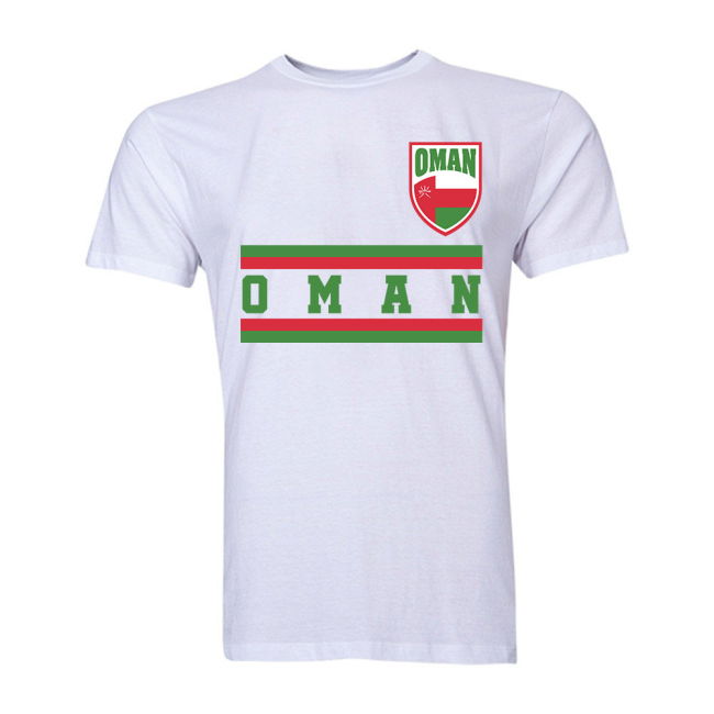 Championship World-Class Oman Core Football Country T-Shirt (White)