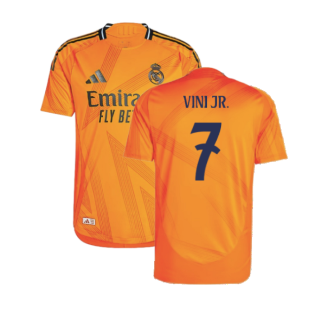 2024-2025 Real Madrid Away Authentic Football Shirt (Vini Jr. 7)