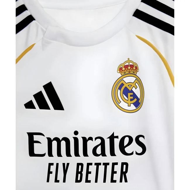 Bellingham 5 Rare Real Madrid Home Rare Jersey 2025-2026 (Baby) (2)
