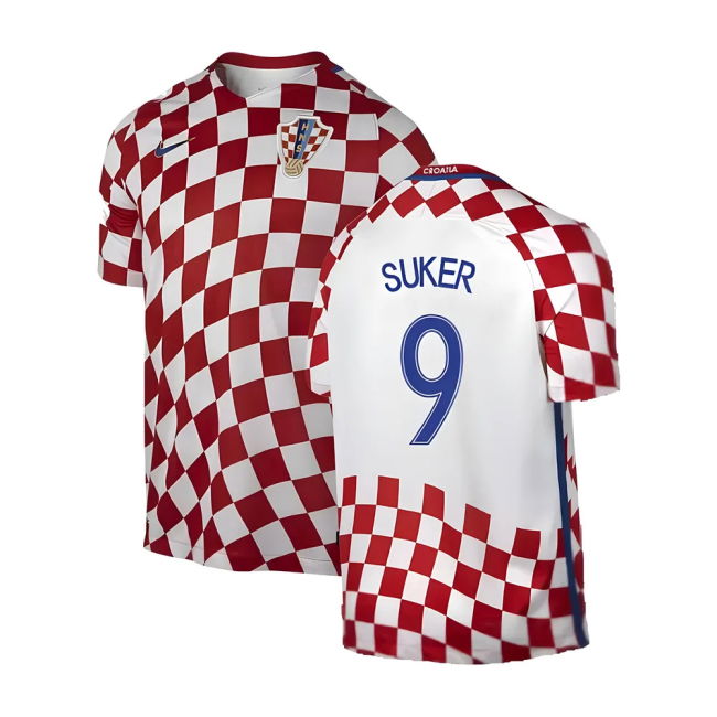 Official Croatia 2016-17 Home Team Performance Breathable
