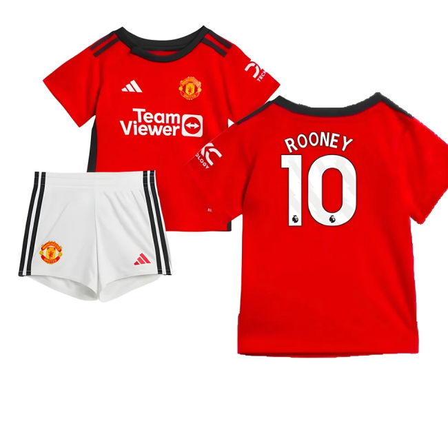 2023-20 Man Utd Home Jersey Rooney #10 M