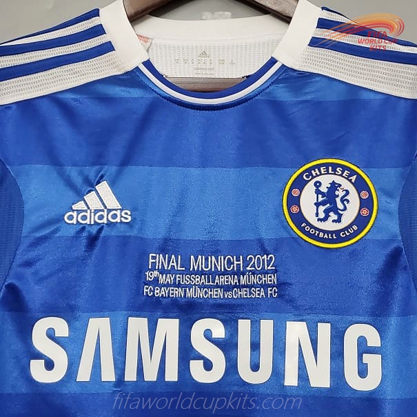 Chelsea 11-12 UCL Final Home Football Kit