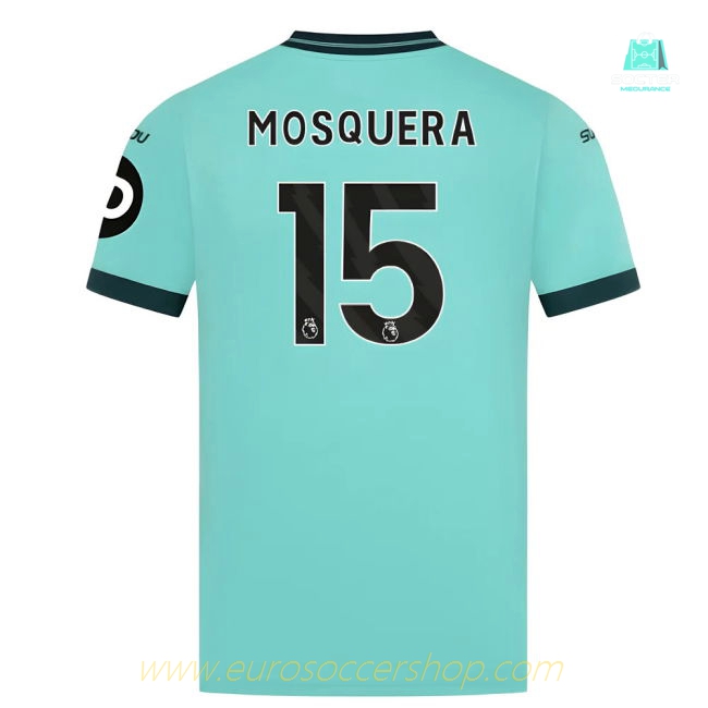 2025-2026 Wolves Away Shirt (Mosquera 15)