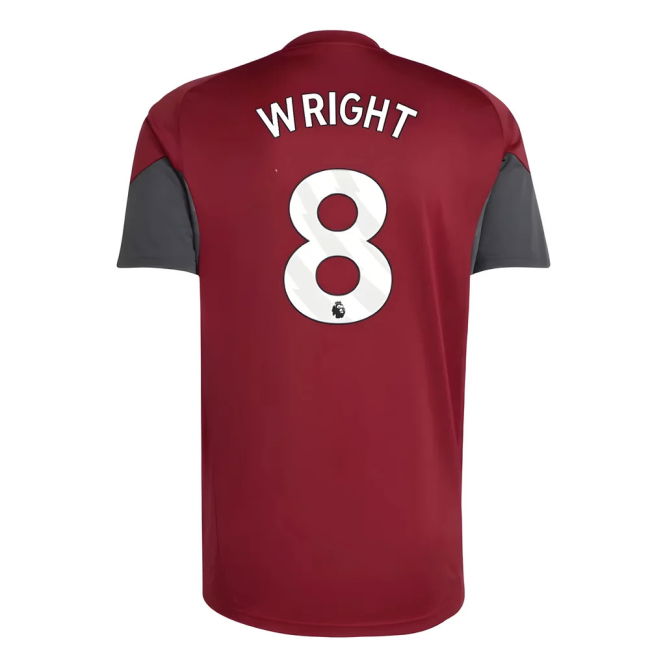 Iconic 2025-2026 Arsenal Durable Stitching - Rare Find Burgundy A#381