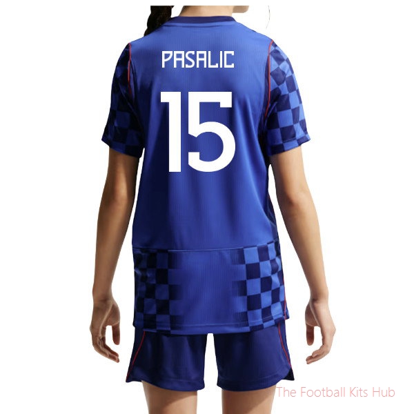Fan Edition Croatia 2026-2027 Away Shirt (Kids) (Pasalic 15)
