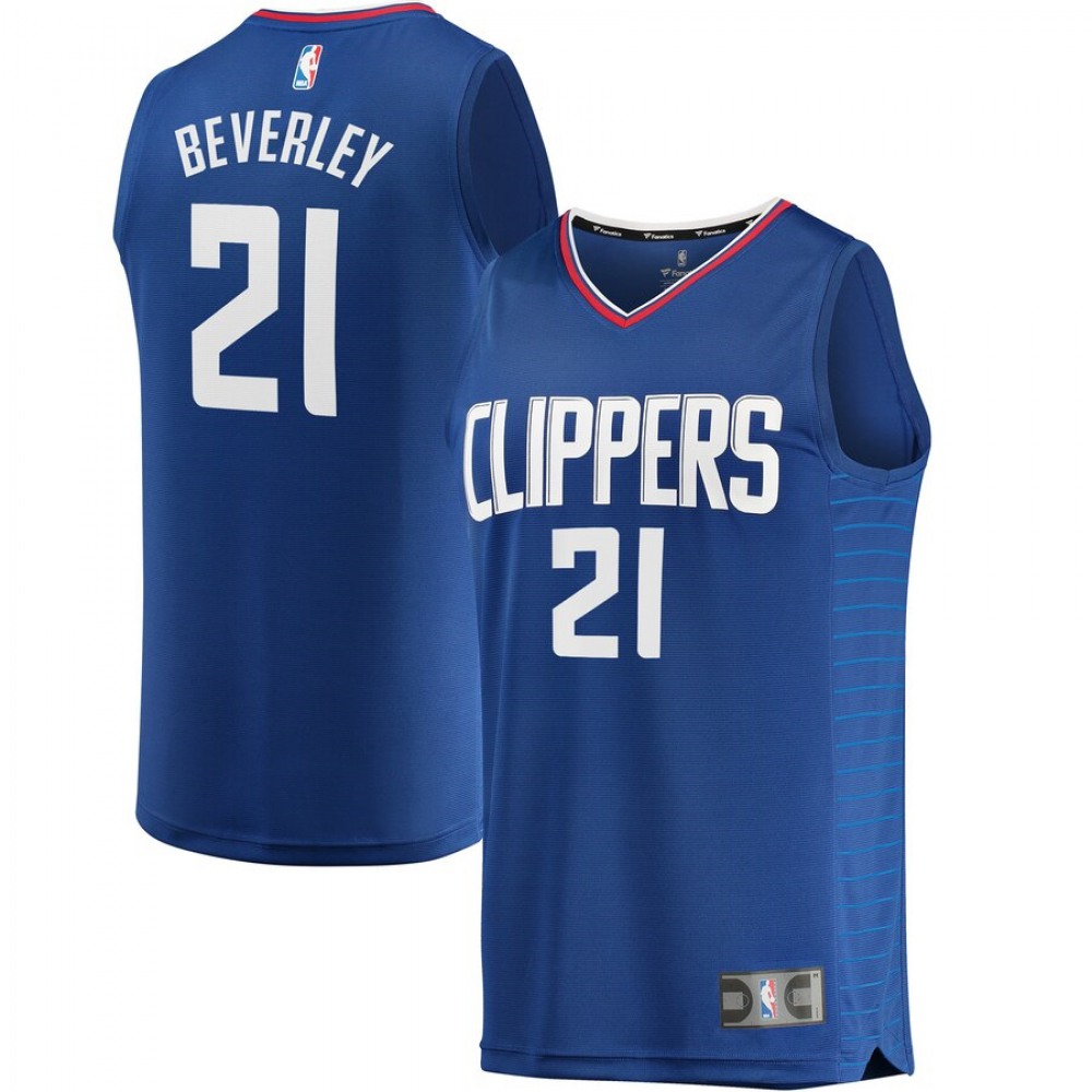 High-Quality 21 Blue Jersey - - Basketball Fan Gear