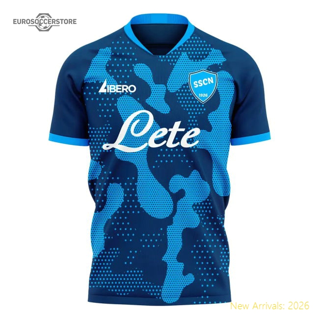 Top-Quality Napoli 2024-2025 Away Concept Football Kit (Libero) (Your