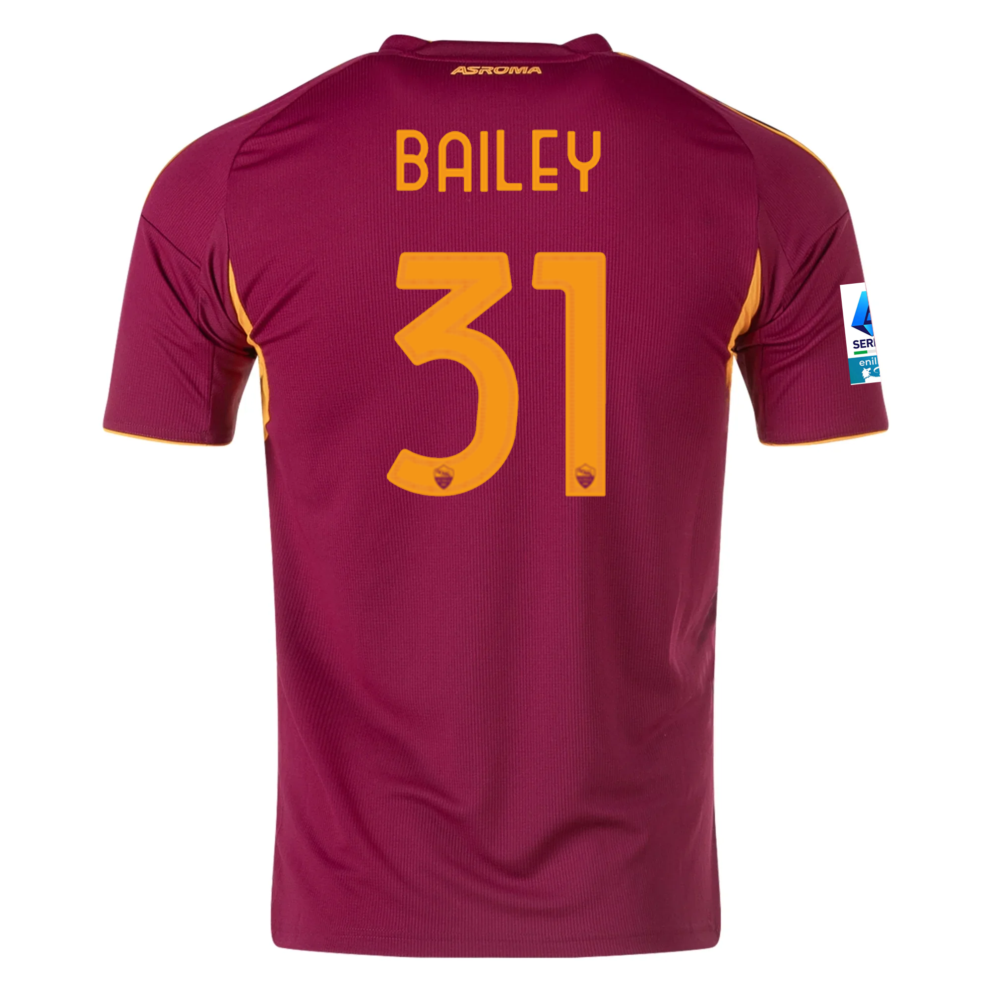 AS Roma Bailey 2025-2026 Ser Home Jersey – Authentic Shirt