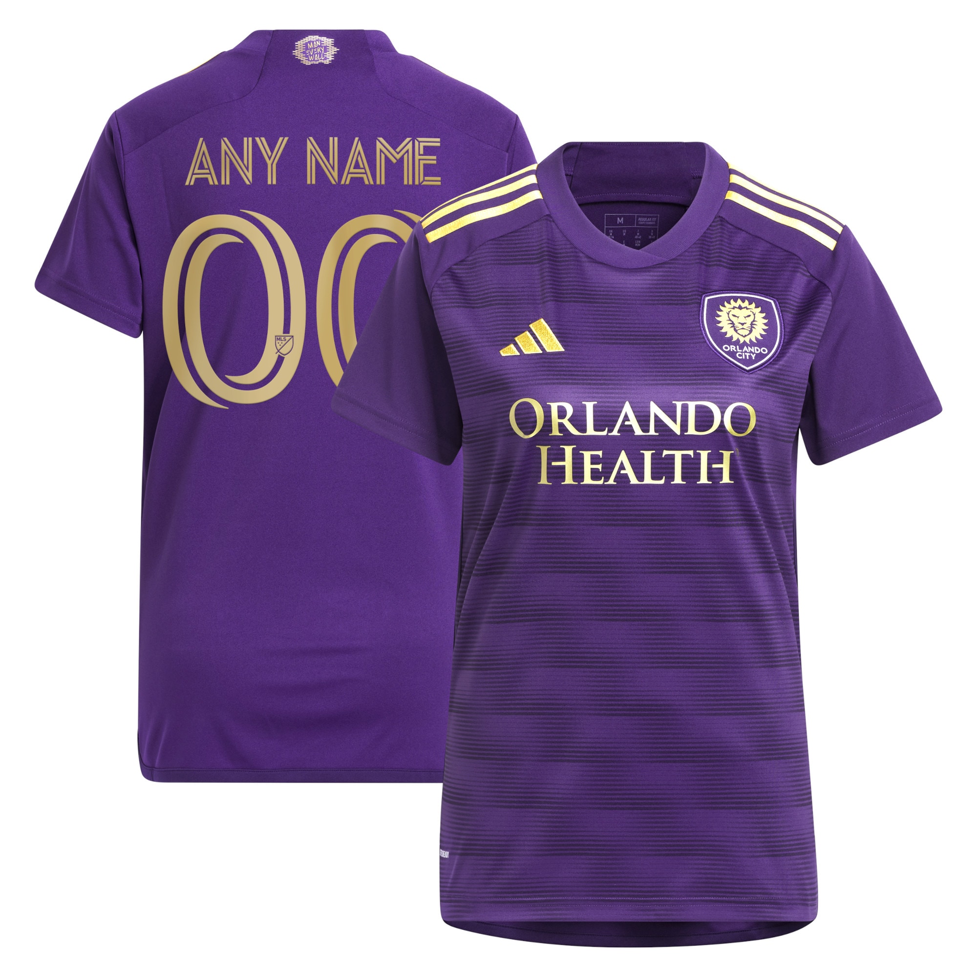 [LK] Orlando City SC Women's 2023 The Wall Kit Replica Custom Jersey - Purple