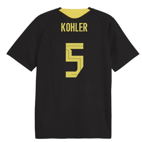 [HP] 2026-2027 Borussia Dortmund Training Jersey (Black) (Kohler 5)