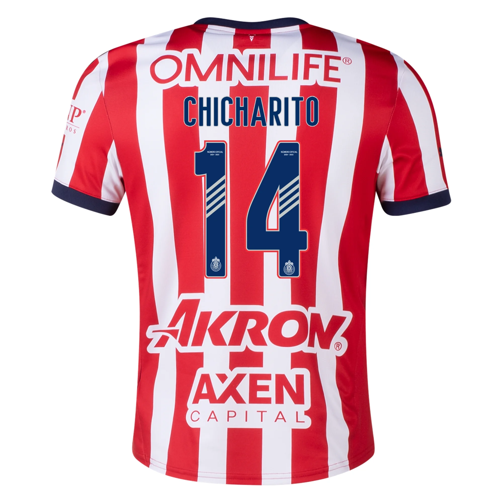 Chivas Home Jersey 24-25 Version Featuring Chicharito #14