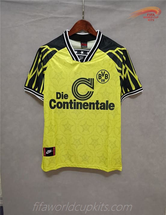Dortmund 94-95 season Home Game Football Shirt