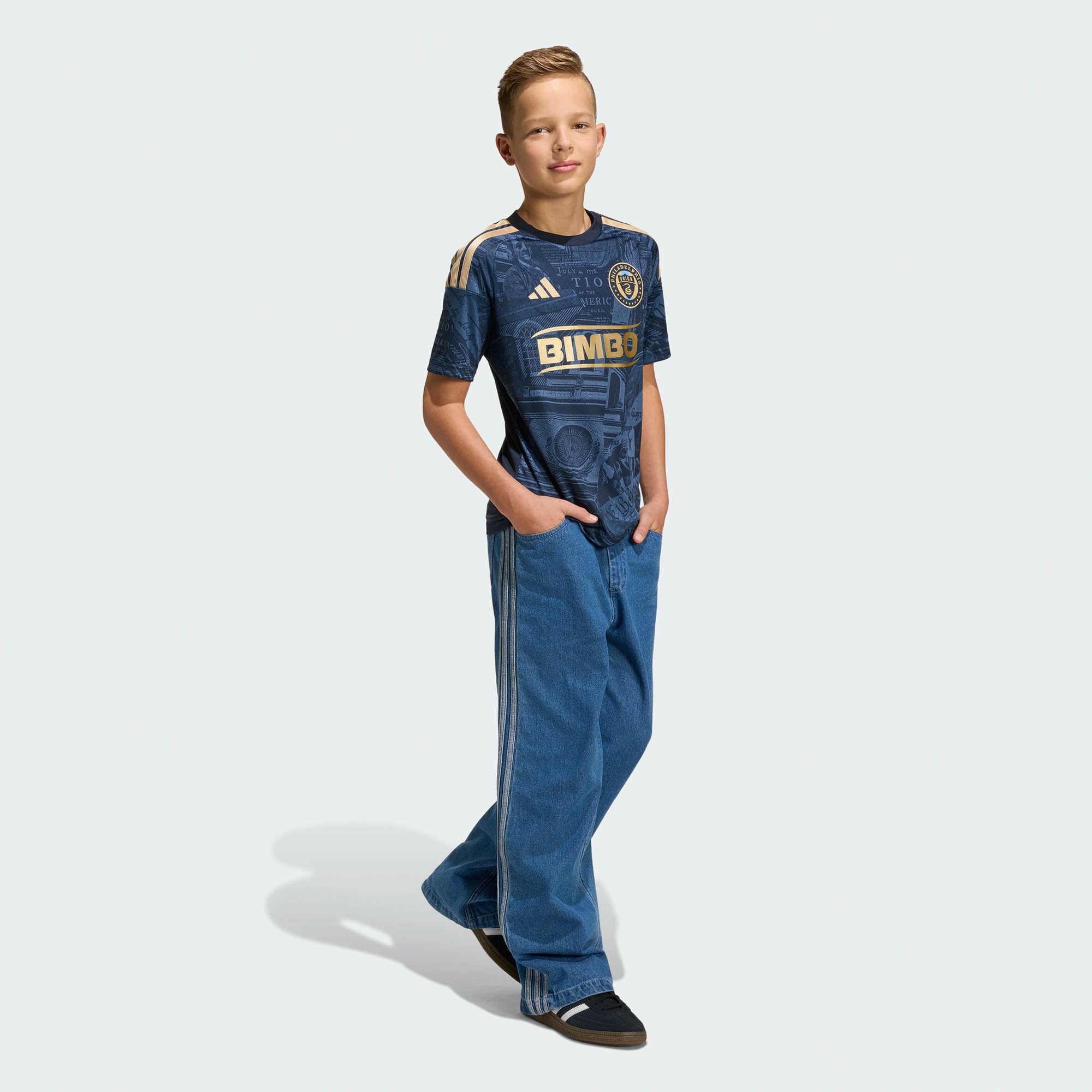 [JED] Philadelphia Union Youth 2026 1776 Kit Replica Jersey - Navy