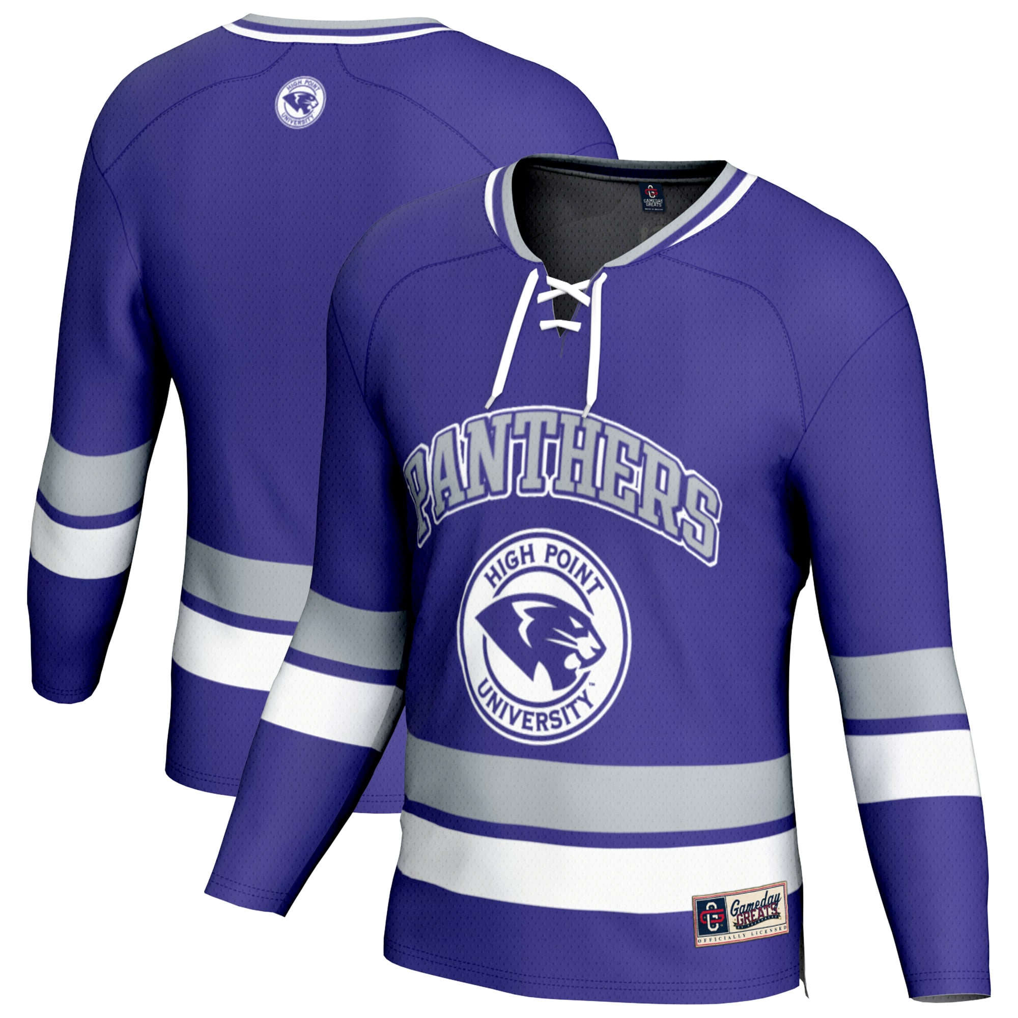 [NJP] Women's High Point Panthers GameDay Greats Hockey Jersey - Purple