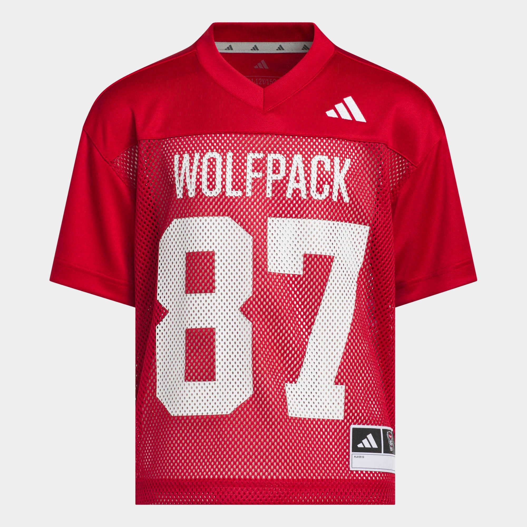 NC State Wolfpack adidas Youth Tailgate Jersey - Red