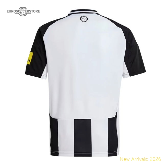 Newcastle United 2024-25 Home Fan Version For Kids (Kids) Soccer Jersey