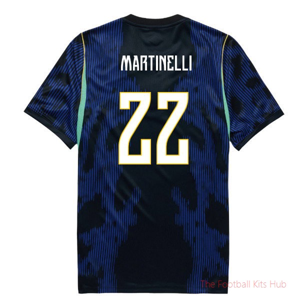 2026-2027 Brazil Away Shirt (Kids) (Martinelli 22)