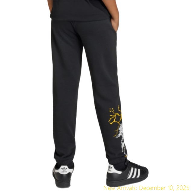 Top Grade 2025-2026 RM Real Madrid Marvel Pants (Black) - Kids