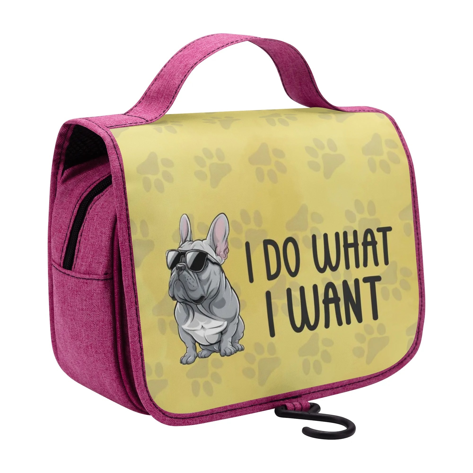 Buddy - Non-slip Cosmetic Travel Bag For Frenchie Pups | Vet-recommended