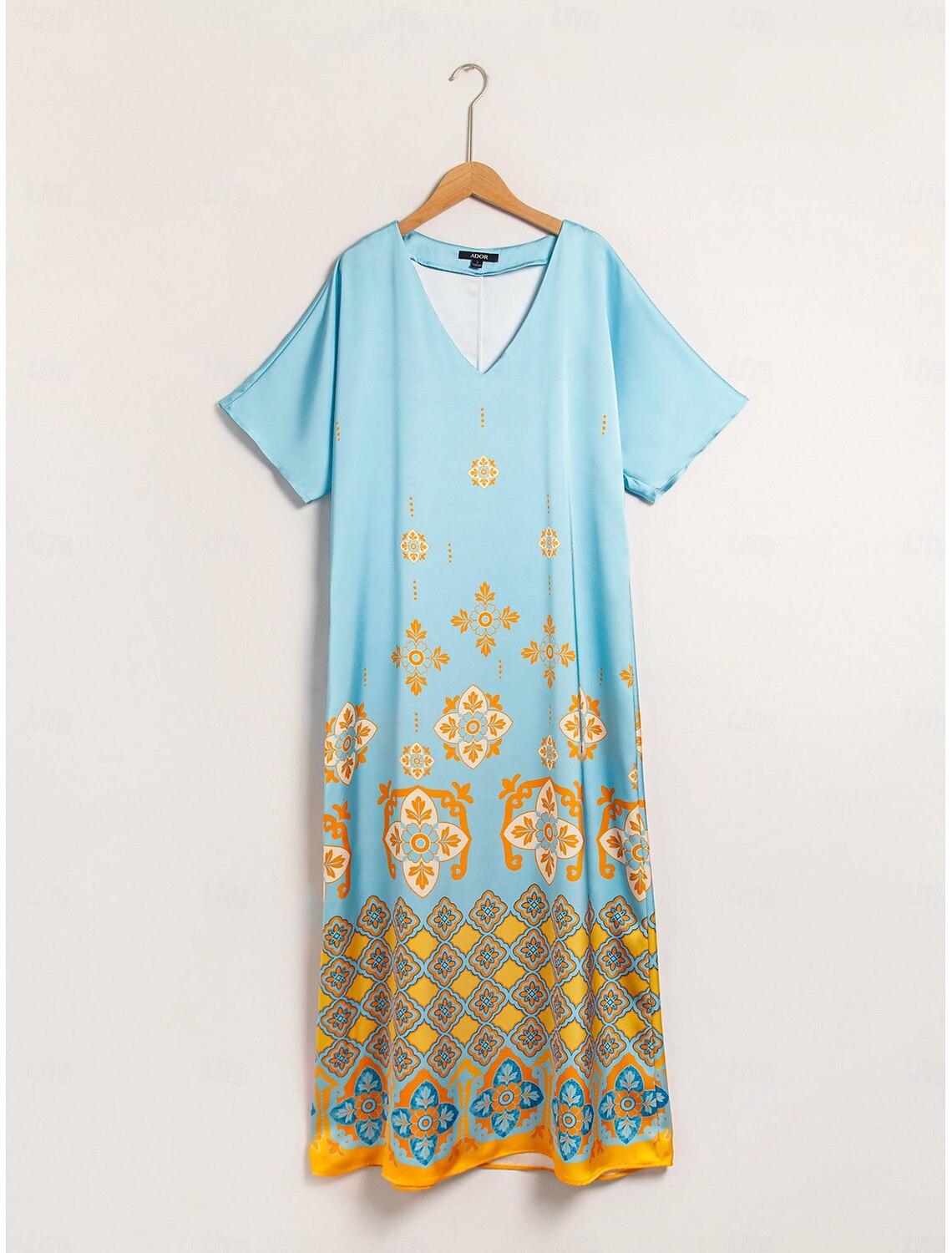 Satin Boho Double Slit Crew Neck Sleeveless Tank Top