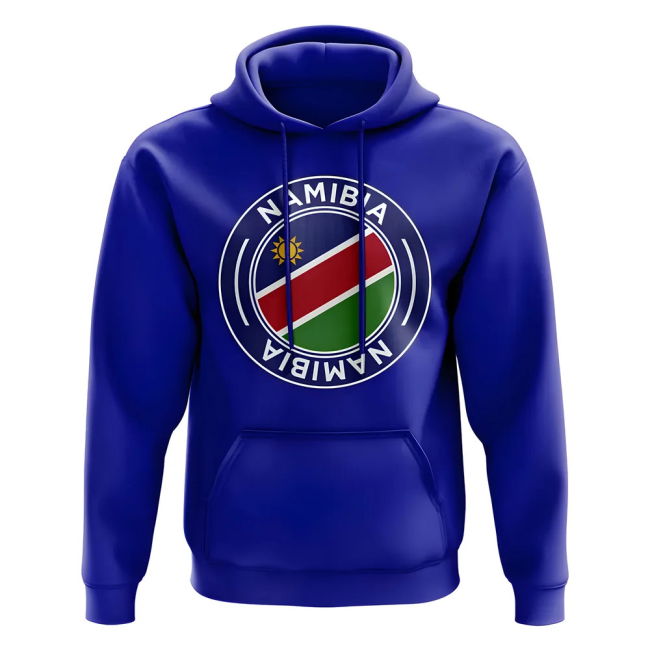 Namibia Football Badge Hoodie (Royal)
