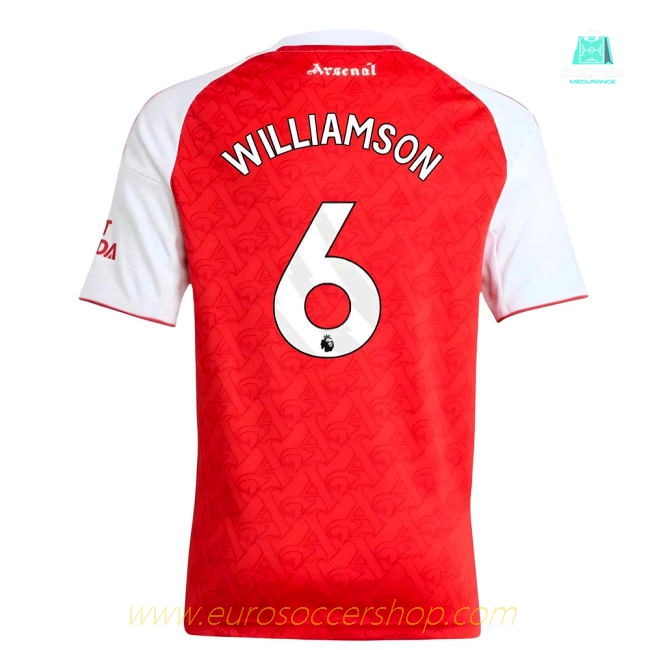 2025-2026 Arsenal Home Shirt (Kids) (Williamson 6)