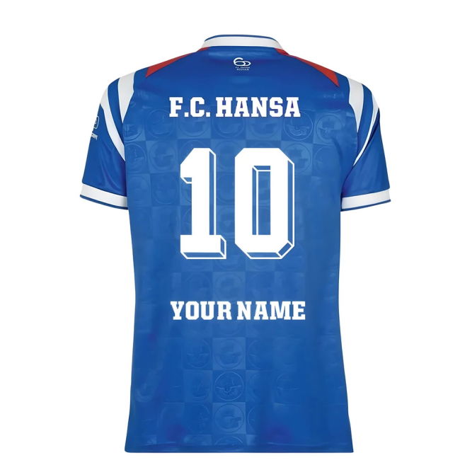 2025-2026 Hansa Rostock Home Shirt (Your Name)