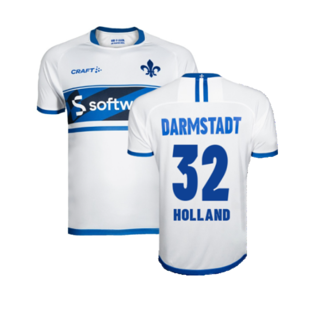 Darmstadt Away Shirt Xs Mint Holland #32 High Performance Official...