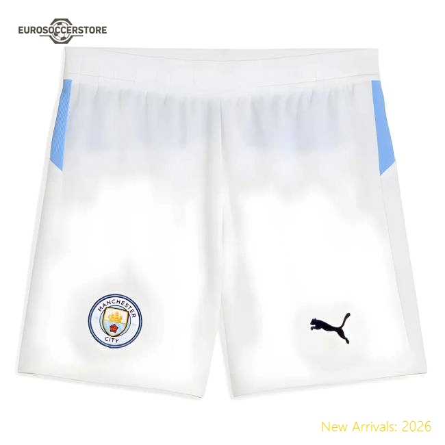 Man City Kids Comfortable Jersey Performance Fabric Easy-care