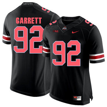 Men's OSU Ohio Black 2024 match worn Haskell Garrett #92 official
