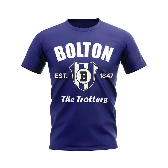 Premium 2025-2026 Bolton T-shirt With Vintage Design - Captain