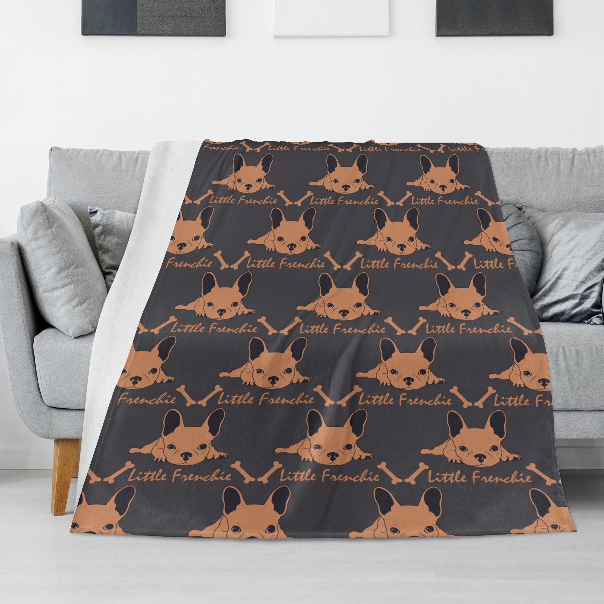 French Bulldog Bubba Blanket Cute Frenchie Essential