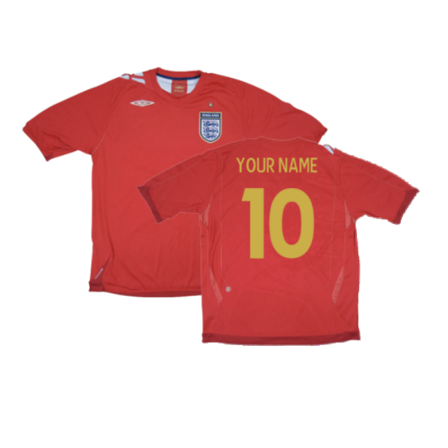 England Away Jersey Genuine (Your Name)