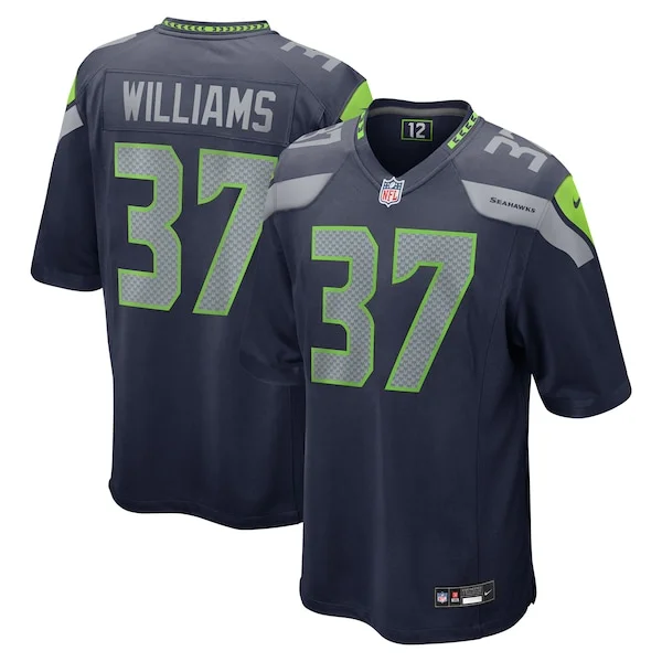 Performance Seattle Seahawks Game Jersey - Premium Navy NFL Fan Jer...