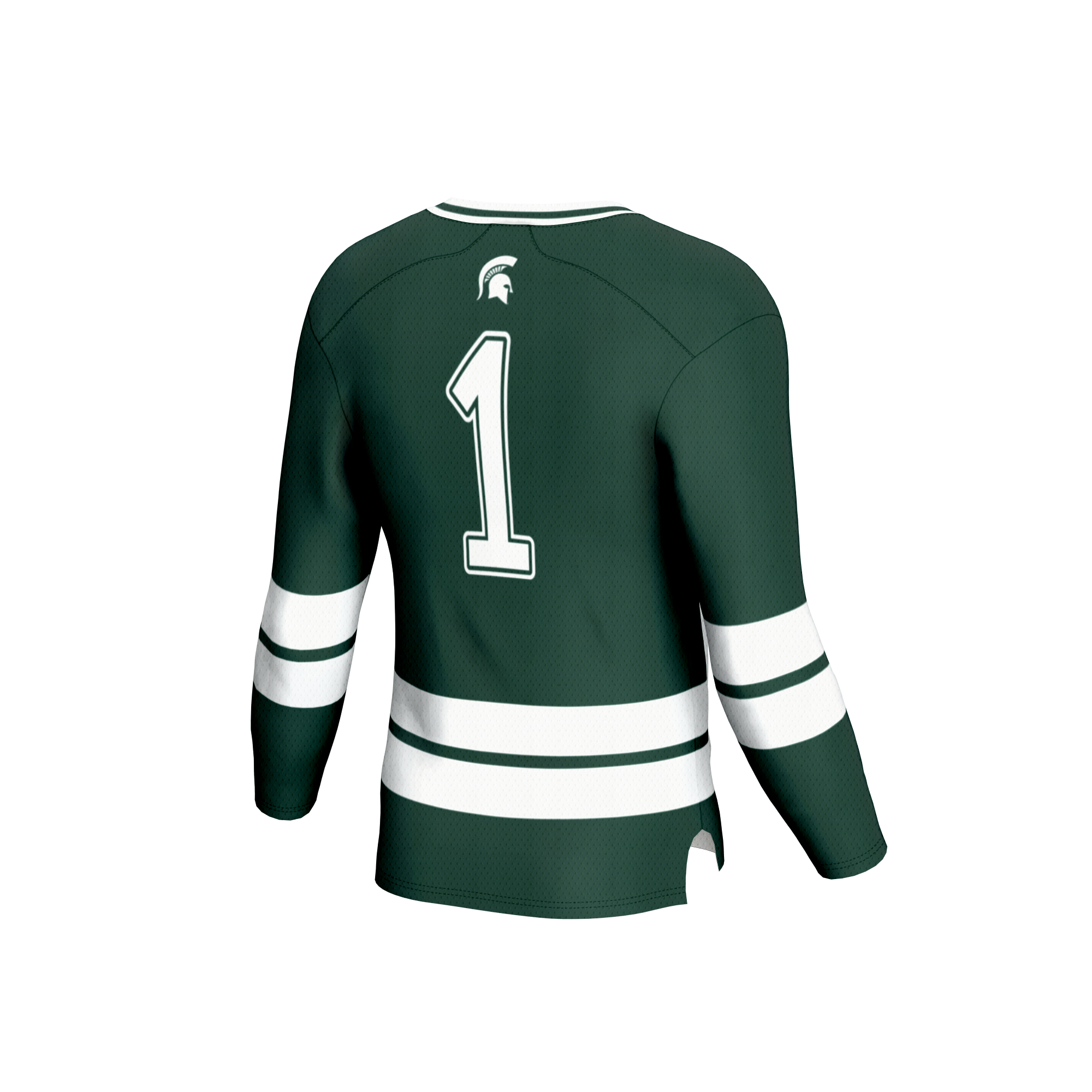 [NJP] Michigan State Spartans GameDay Greats Unisex Lightweight Women's Hockey Team Fashion Jersey - Green