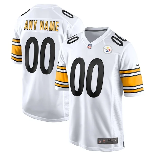 Pittsburgh Steelers Game NFL Jersey - White | Premium Football Apparel