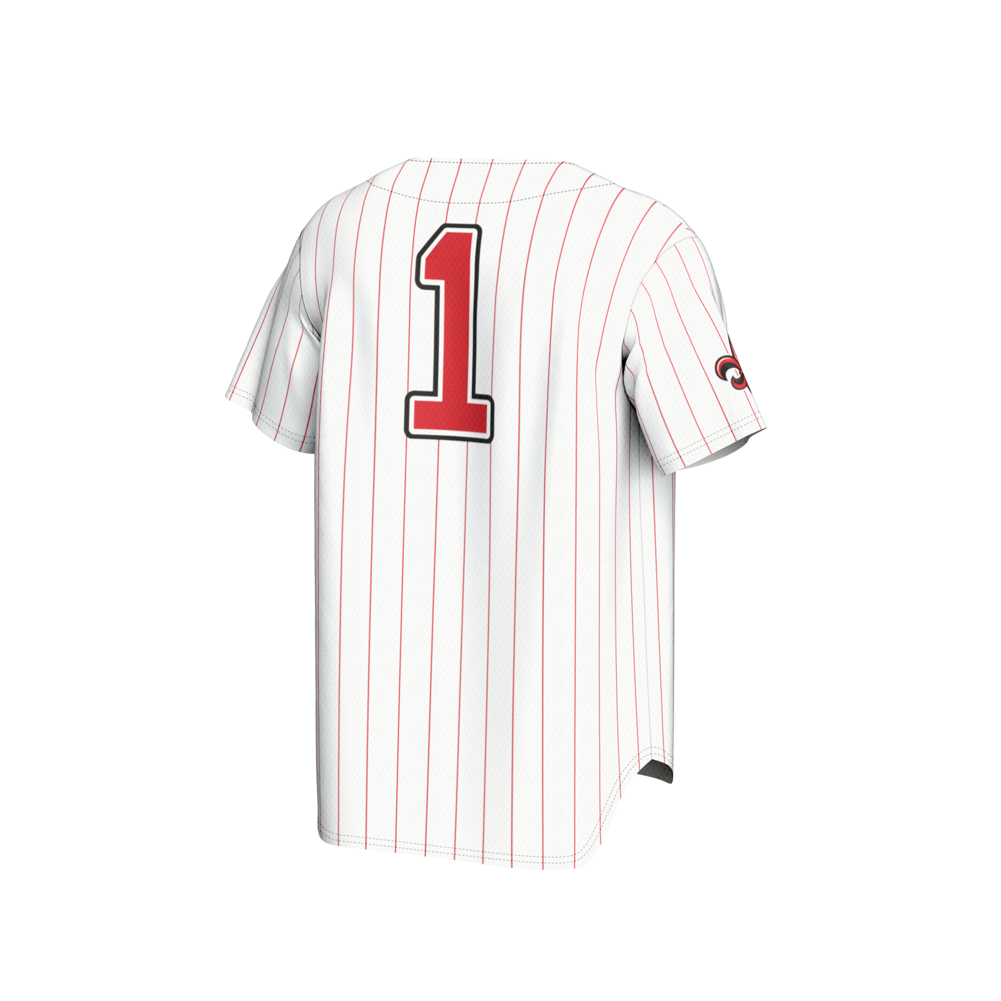 [NJP] Louisiana Ragin' Cajuns GameDay Greats Unisex Lightweight Baseball Fashion Jersey - White