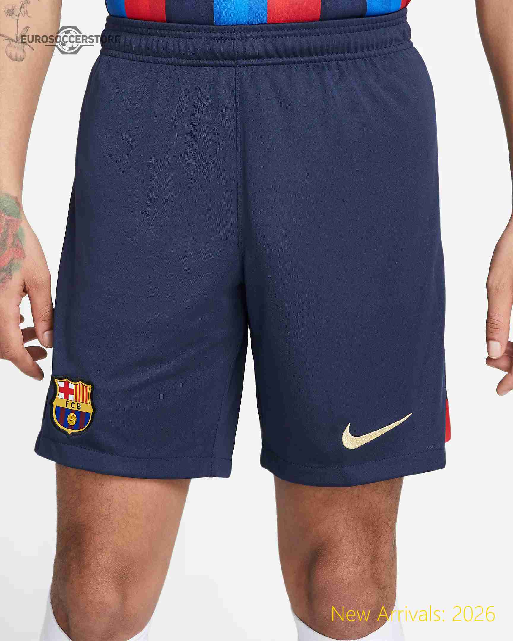Men Bar Fc Barcelona Home Shorts Elite Home Jersey 2023